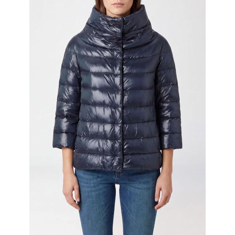 Herno Women Water-Repellent Quilted Puffer Jacket Herno With High Neck